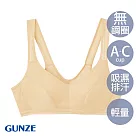 【日本GUNZE】吸汗除臭無鋼圈休閒內衣─(MB3355─SLC) L 膚