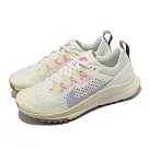 Nike 越野跑鞋 Wmns React Pegasus Trail 4 女鞋 白 藍 緩震 運動鞋 FJ7733─140