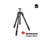 Manfrotto 曼富圖 190 GO!碳纖維四節腳架─黑色 MT190GOC4