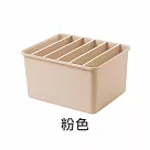 JIAGO 衣褲分隔整理收納盒 粉色