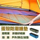 [野一夏] 超輕量登山折疊蛋殼鋁箔睡墊 泡棉防潮墊 露營睡墊 野餐墊 保潔墊 綠色