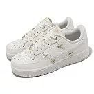 Nike 休閒鞋 Wmns Air Force 1 07 LX 米白 金屬勾勾 女鞋 炫雅 AF1 FV3654─111