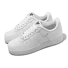 Nike 休閒鞋 Wmns Air Force 1 07 SE 白 全白 小勾勾 女鞋 Tie─Dye 反光 FB8251─100