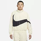 NIKE AS M NK SWOOSH WVN JKT 男風衣外套─米白─FB7878113 L 白色