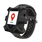Osmile ED1000 失智症 GPS 定位手錶強固型輔具沖澡款 黑灰