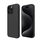 ABSOLUTE LINKASE SILICONE iPhone 15 Pro Max 6.7吋 MagSafe 類膚觸矽膠保護殼(多色可選) 黑