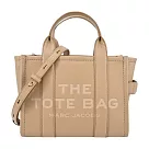 MARC JACOBS THE LEATHER MINI TOTE 皮革兩用托特包─迷你/ 駝