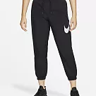 NIKE AS W NSW ESNTL WVN MR PANT HBR 女休閒長褲─黑─DM6184010 L 黑色
