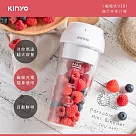 KINYO USB隨行杯304不鏽鋼刀頭果汁機280ml JRU─6690