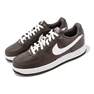 Nike 休閒鞋 Air Force 1 Low Retro QS 巧克力色 咖啡 男鞋 AF1 皮革 FD7039─200