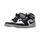 Air Jordan 1 Mid SE Canvas 黑白灰 絲綢 DV0427─100 US6.5 黑白灰