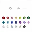 [一年保固][SW 歐洲百年品牌訂製水晶] 無限綻放水晶系列 / [SW Crystal] Infinite Bloom Crystal Earrings 特殊工藝 ─ 星塵極光水晶