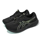 Asics 慢跑鞋 GEL─Pulse 15 GTX 男鞋 黑 綠 防水 緩震 亞瑟膠 路跑 運動鞋 亞瑟士 1011B781001