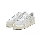 PUMA Suede Platform Cutout Wns 女休閒鞋─灰─39723303 UK3.5 灰色
