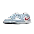 W Air Jordan 1 Low Blue Whisper 藍語灰 DC0774─164 US6 藍語灰