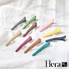【Hera赫拉】韓國實用磨砂橡皮百搭髮夾 大地色系