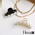 【Hera赫拉】珠光貝殼髮夾抓夾髮飾─大款2入組#H100414E