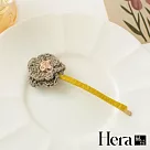 【Hera赫拉】韓國布藝花花髮夾 H112041104 灰色