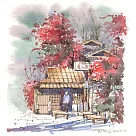 【玲廊滿藝】(阿德)唐偉德─嵐山山腳下的小店舖19x19cm