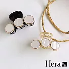 【Hera赫拉】珠光貝殼髮夾抓夾髮飾─小款2入組#H100414F