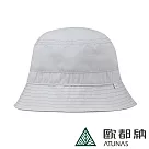【ATUNAS 歐都納】中性款防曬漁夫帽A1AHDD09N/戶外休閒帽/附帽夾 無 鎳灰
