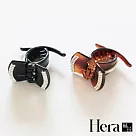 【Hera 赫拉】韓版精巧邊鑽交叉馬尾抓夾/髮夾─2色 黑色