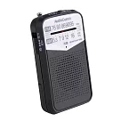 AudioComm 收音機 RAD─P133N 袖珍型 口袋 輕巧【上網登錄保固6個月】 黑/B