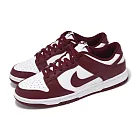 Nike 休閒鞋 Dunk Low Retro Team Red 男鞋 酒紅 低筒 DD1391─601