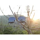 太陽眼鏡 2is KaceE│簡約小方框│黑色│抗UV400