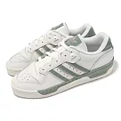 adidas 休閒鞋 Rivalry Low 男鞋 白 綠 皮革 麂皮 奶油底 復古 愛迪達 IG6309