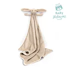 英國 JELLYCAT 安撫毛毯 拿鐵灰兔