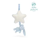 英國 JELLYCAT 音樂鈴 寶貝藍兔