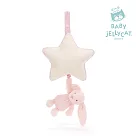 英國 JELLYCAT 音樂鈴 寶貝粉兔