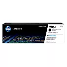 HP 206A LaserJet 黑色原廠碳粉匣(W2110A)