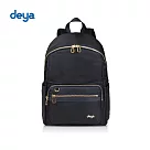 deya posh 輕盈時尚後背包─黑色