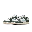 NIKE DUNK LOW RETRO 男休閒鞋─白綠─HF5693141 US8 白色