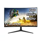 AOPEN 32HC5QR S3 32型曲面螢幕(FHD，HDMI，DP，VA)