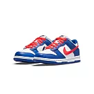 Nike Dunk Low Royal Red 白藍紅 多啦A夢 GS 大童 休閒鞋 CW1590─104 23.5寬楦 白藍紅