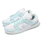 Nike 休閒鞋 Wmns Dunk Low Twist 女鞋 男鞋 白 水藍 低筒 經典 情侶鞋 DZ2794─103