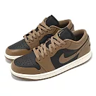 Nike 休閒鞋 Wmns Air Jordan 1 Low 女鞋 男鞋 棕 黑 AJ1 低筒 喬丹 DC0774─021
