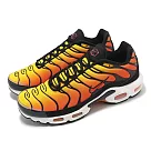Nike 休閒鞋 Air Max Plus 男鞋 黑 橘黃 漸層 Sunset 氣墊 復古 HF0552─001
