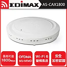 EDIMAX 訊舟 AX1800 Wi─Fi 6雙頻吸頂式PoE無線基地台