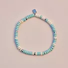 Pura Vida 美國手工 SEALIFE 綠色系 伸縮式衝浪手環手鍊 無 SEALIFE綠色