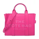 MARC JACOBS The Leather TOTE 皮革兩用托特包─小 紫霞粉色