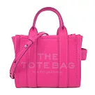 MARC JACOBS THE LEATHER MICRO TOTE 皮革兩用托特包─ 紫霞粉色