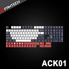 FANTECH PBT撞色十字軸可替換鍵帽套組(ACK01) ─ 紅藍款