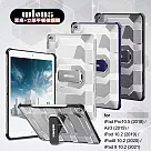 wlons for iPad Pro10.5吋/ iPad Air3 iPad/8/9 10.2吋 共用軍規+立架平板保護殼 黑色