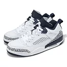 Nike 休閒鞋 Jordan Spizike Low 男鞋 白 藍 復古 低筒 喬丹 FQ1759─104