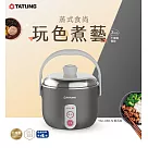 【大同TATUNG】3人份曜石灰不鏽鋼配件電鍋(TAC─03D─NIG)