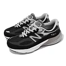 New Balance 休閒鞋 990 V6 男鞋 美製 黑 灰 復古 麂皮 NB M990BK6─D